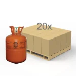 R407C Refrigerant 25 LB  HALF PALLET (20 Cylinders)